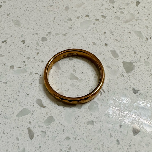 Tungsten Ring, size 9 - Picture 1 of 3
